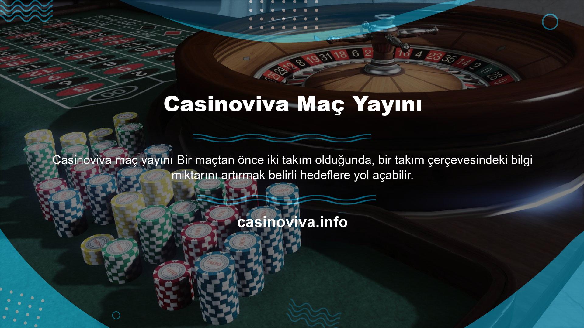 Casinoviva Maç Yayını