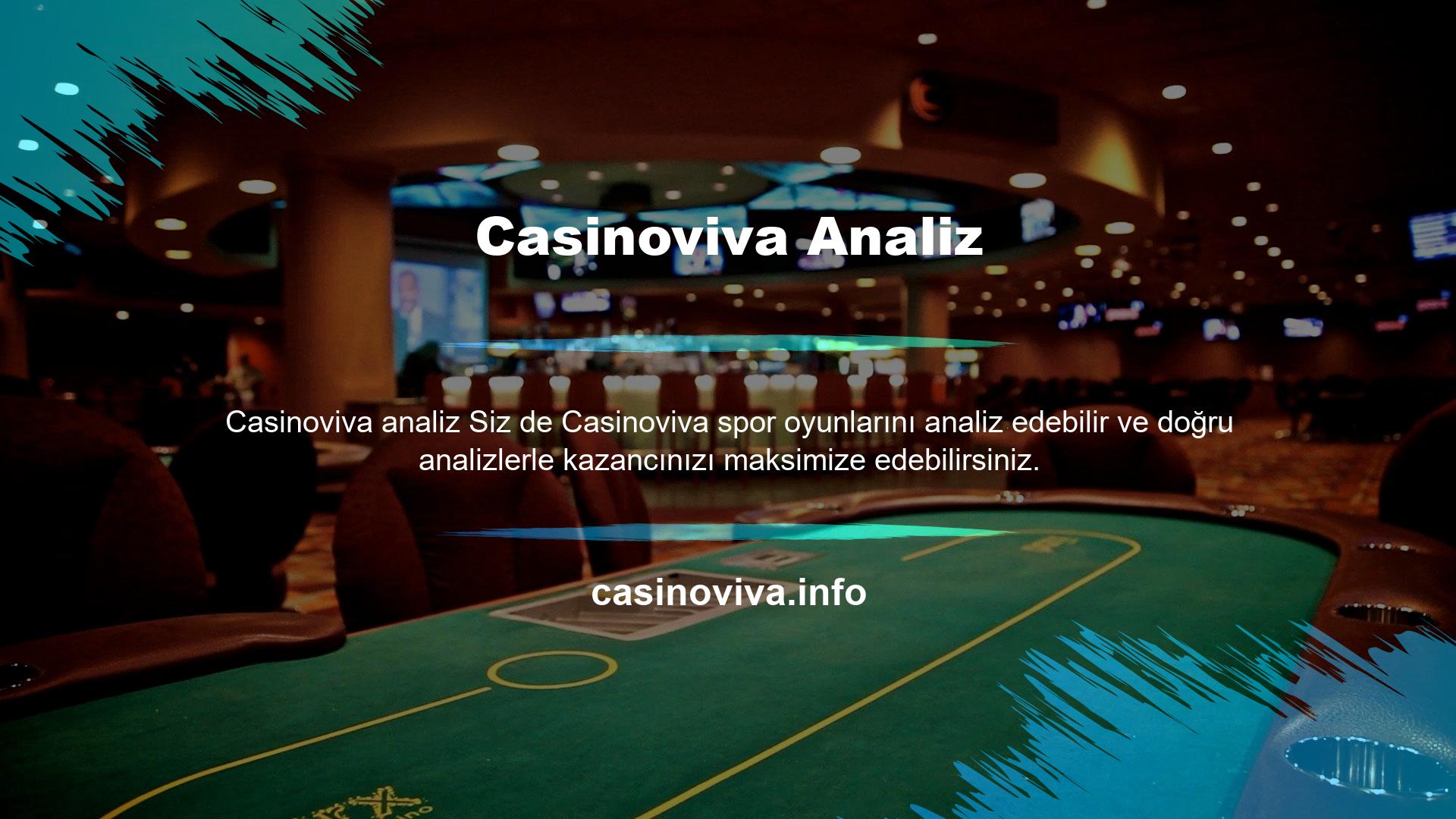 Casinoviva Analiz