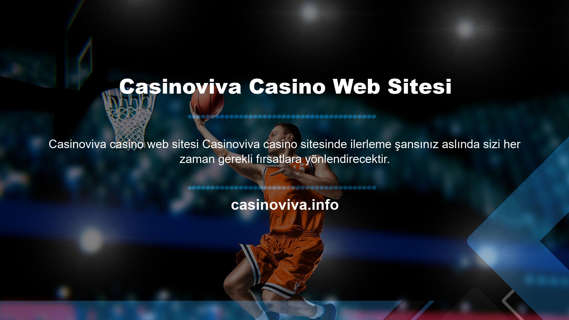 Casinoviva Casino Web Sitesi