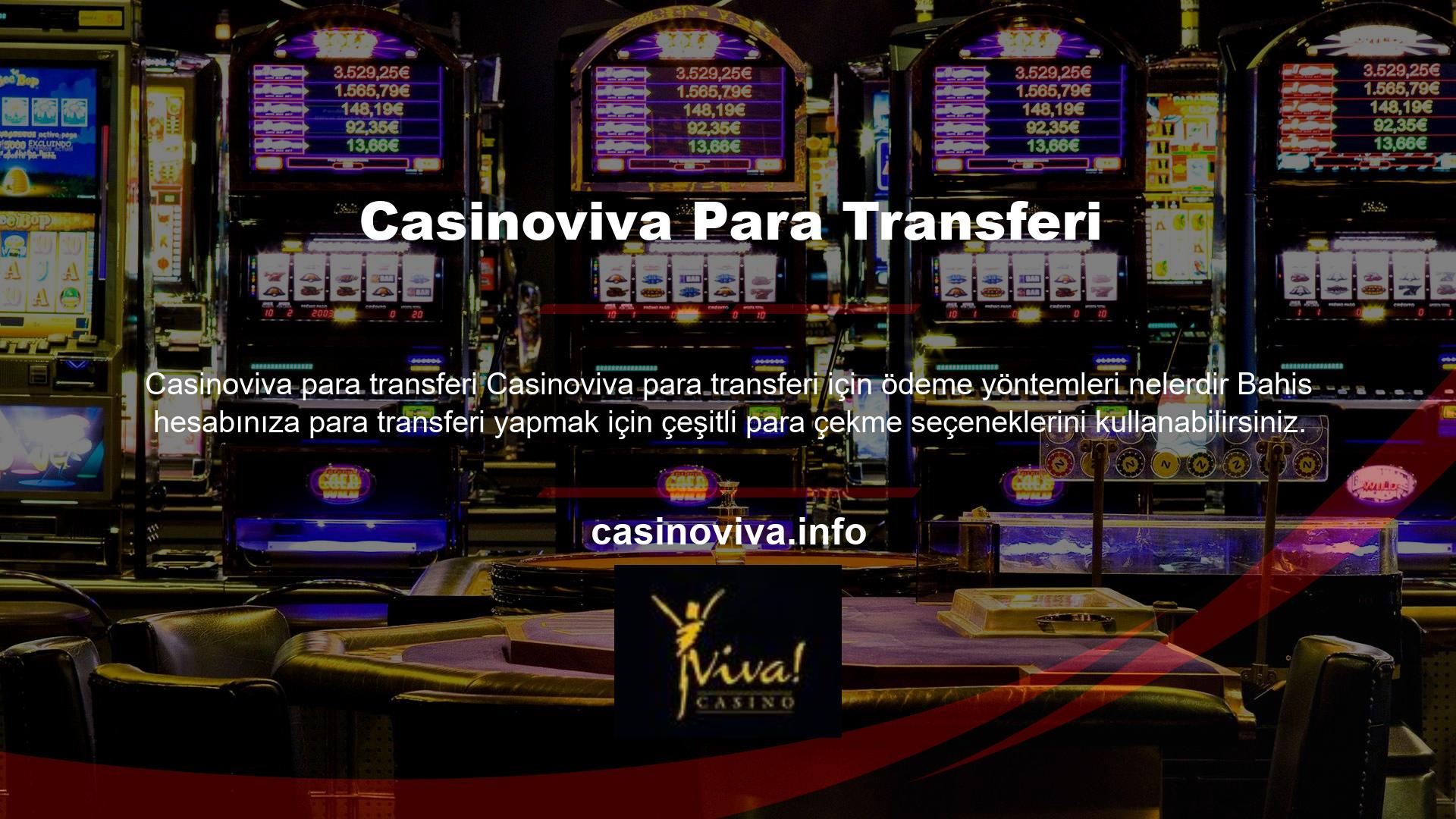Casinoviva Para Transferi