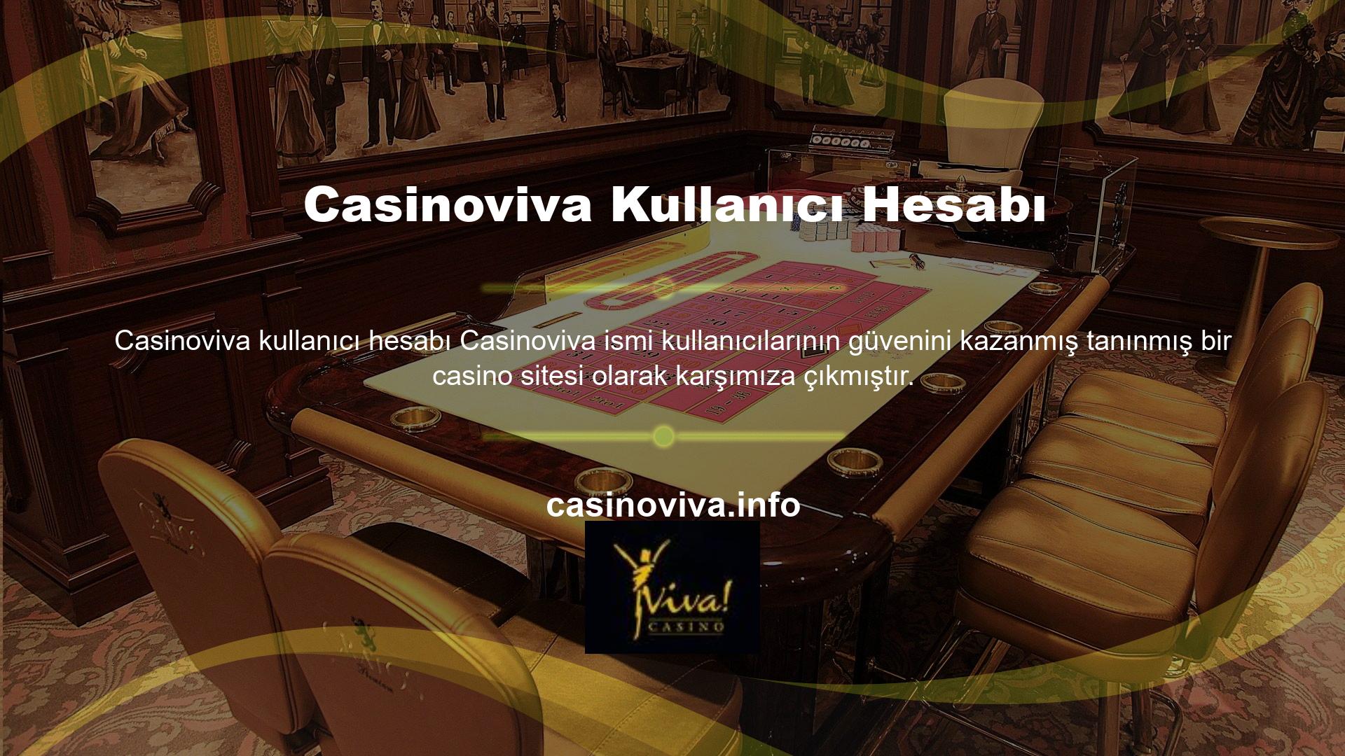 Bu, Casinoviva üyelerinin Casinoviva canlı bahis sitesini kullanırken en sevdikleri casino oyunlarını kolayca oynamaya başlayabilecekleri anlamına gelir