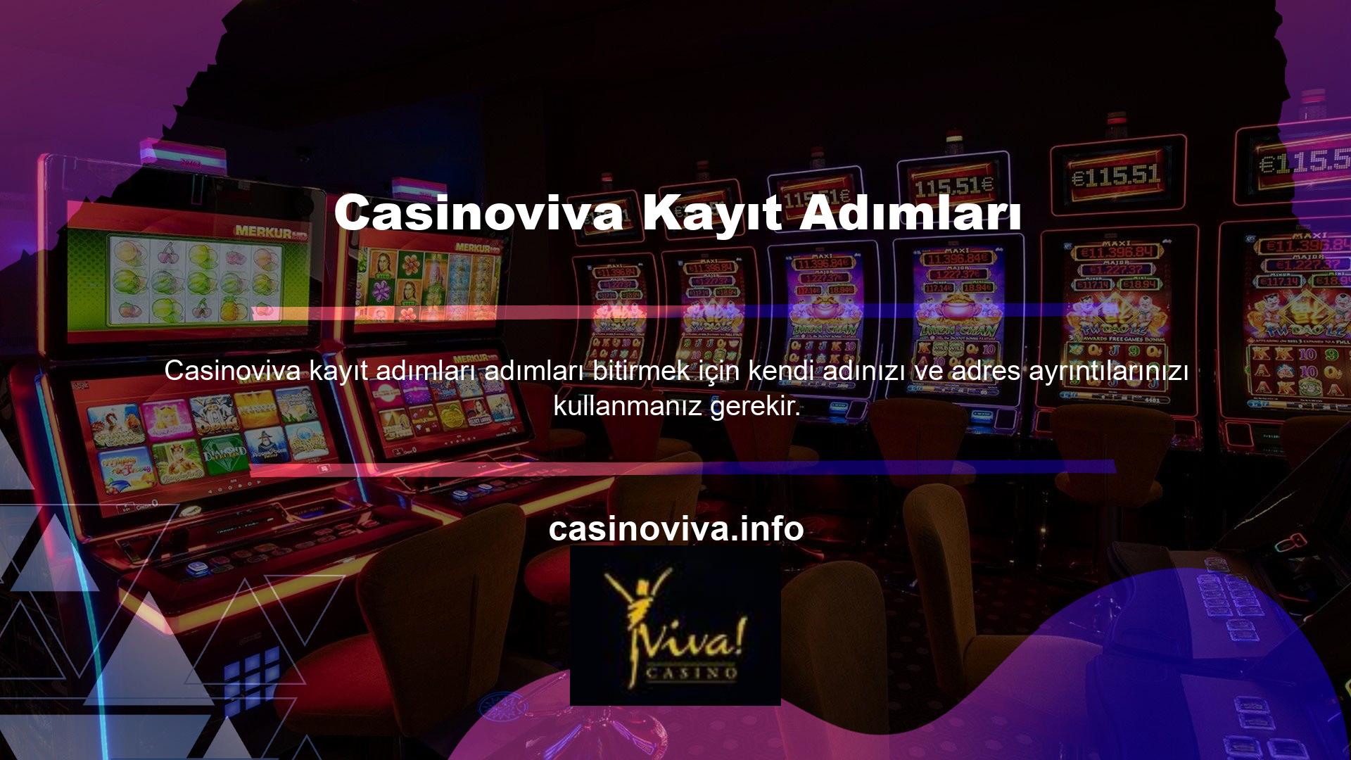 Siteye verdiğiniz bilgilerde herhangi bir hata bulursanız, Casinoviva web sitesi yardım hattını arayabilir ve onlara sorunu anlatabilirsiniz